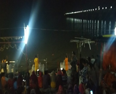Aarti Ceremony at Saryu Ghat Ayodhya