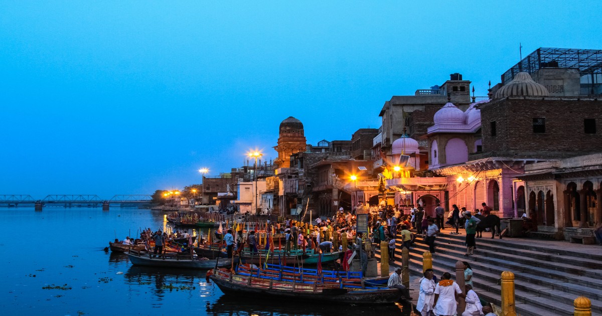 Saryu River Night View